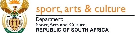 Department of Sport, Arts and Culture
